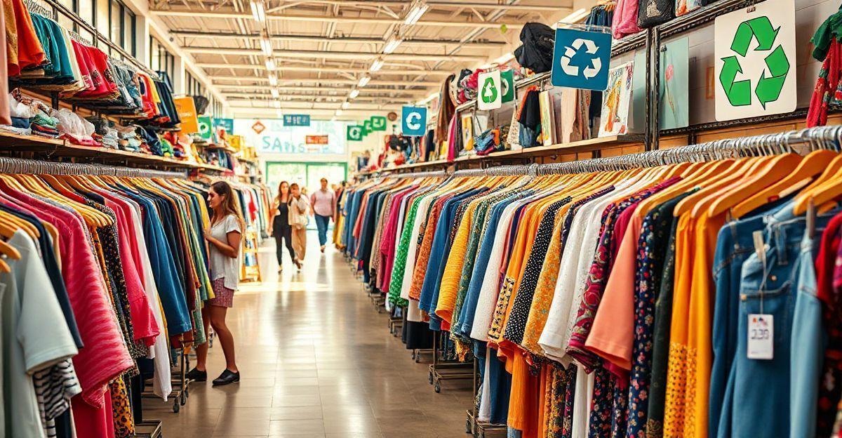 Vantagens de comprar em brechós