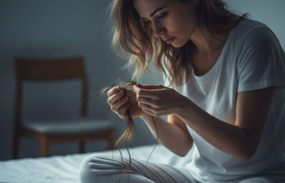 Queda de cabelo por ansiedade?